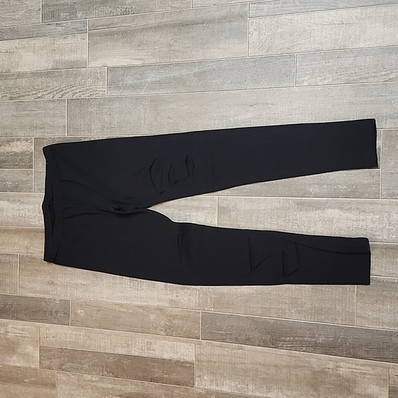 Perfect Leggings brand destruction style black leggings - Picture 2 of 10